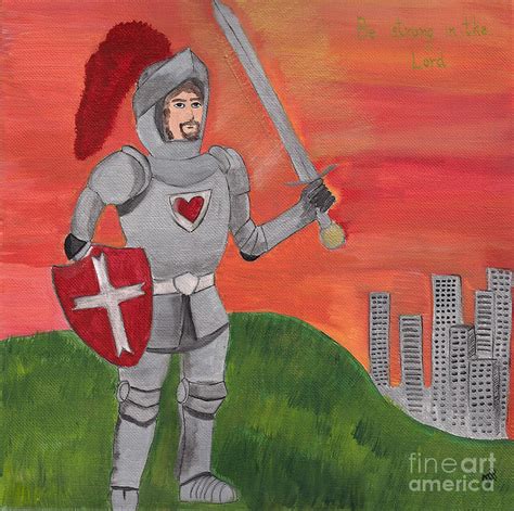 Armor Of God Painting By Mabel Pena
