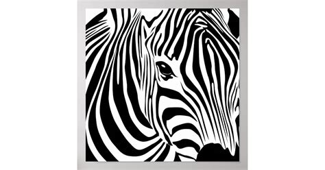 Zebra Poster Zazzle