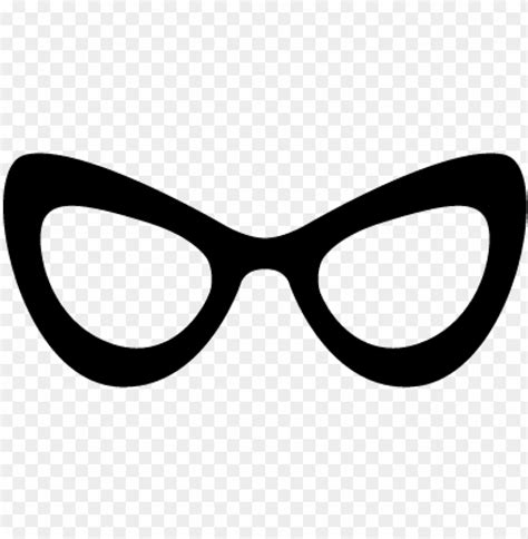 Cat Eyes Glasses Vector Cat Eye Sunglasses Ico Png Transparent With