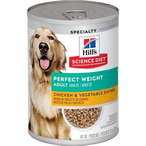 For example, hill's science diet large breed puppy food is specially made with an optimal level of calcium for controlled bone growth, a unique developmental need of large. Hill's Science Diet Perfect Weight Chicken & Vegetable ...