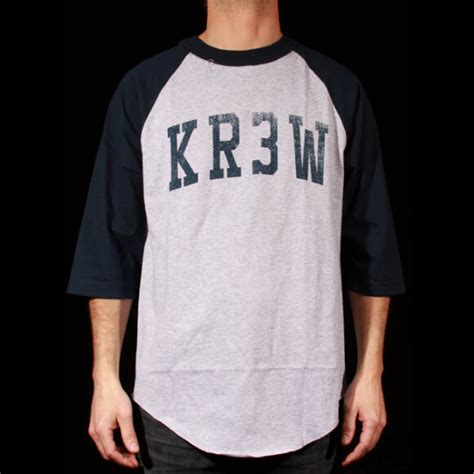 T Shirts Kr3w Kr3w Team Baseball T Shirt