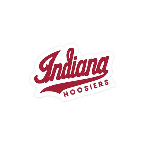 Indiana Hoosiers Sticker The Shop Indy