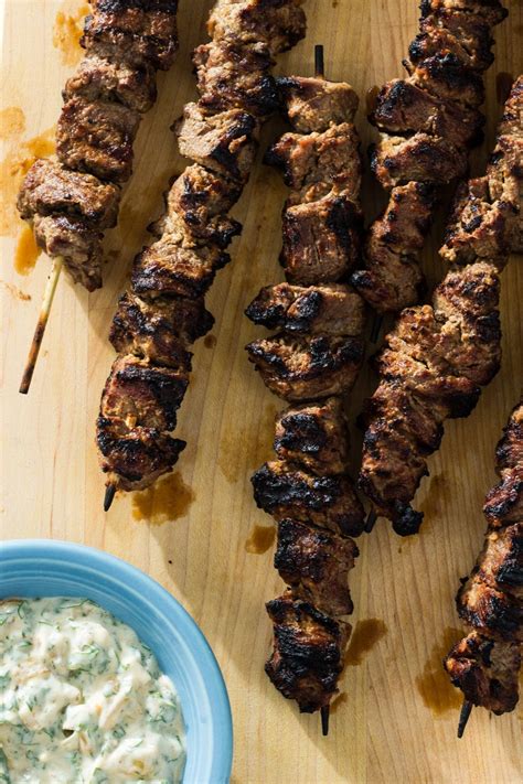 Serve over hot steamed rice (rice may be prepared the day before and refrigerated until needed). Shashlik-Style Beef Kebabs | Recipe | Beef kebabs ...