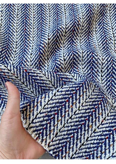 Tweed Fabric By The Yard Etsy