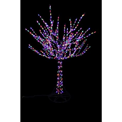 Home Accents Holiday 96 In Led Pre Lit Bare Branch Tree With