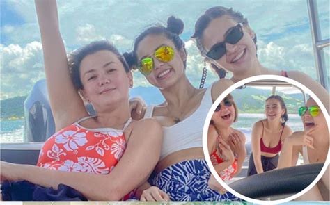 Kim Chiu Angelica Panganiban And Bela Padilla Celebrating Milestone