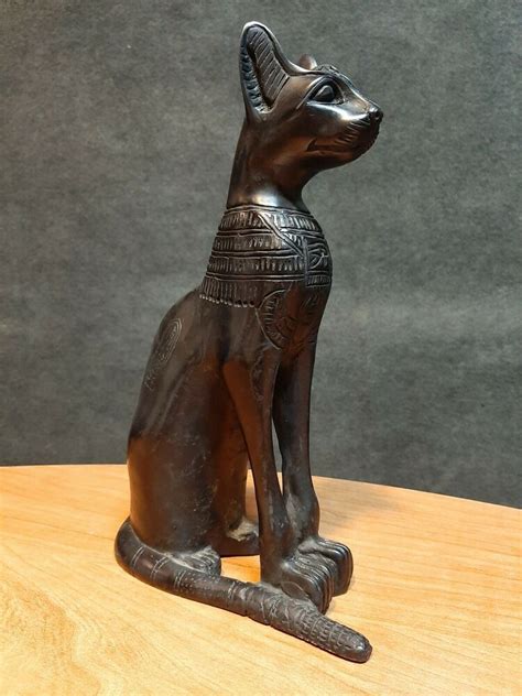 Rare Ancient Egyptian Antiques Bastet Goddess Pharaoh Ubasti Cat Egypt Stone Bc Ancient
