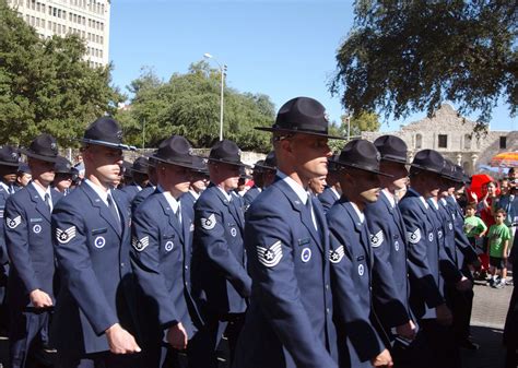 Us Air Force Basic Military Training Instructors From The 37th