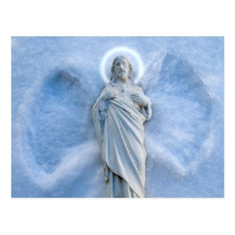 Snow Angel Jesus Zazzle