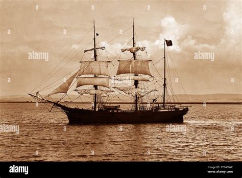 Two Masted Brigantine Hi Res Stock Photography And Images Alamy