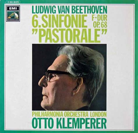 Lp レコード クレンペラーのベートーヴェン交響曲第6番「田園」 独emi 3297