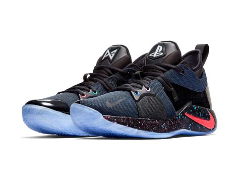 Sporting a playstation logo and a load of other gamer goodies, the pg2 is oklahoma city thunder forward paul george's latest collaboration. NBA star Paul George declared his love for PlayStation ...