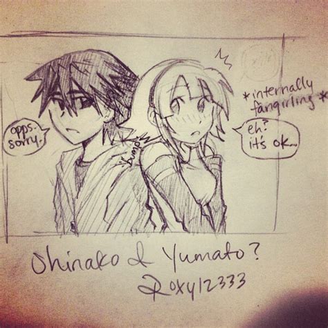 Shinako And Yumato Doodle By Roxy12333 On Deviantart
