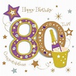Happy 80th Birthday Greeting Card By Talking Pictures | Cards | Love Kates