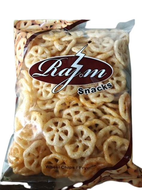 Masala Salted Fried Wheel Fryums Packaging Type Packet Packaging Size 100g At Rs 17packet