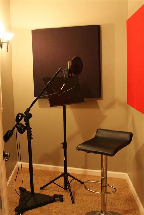 Vocal Booth Music Studio Room Home Recording Studio Setup Home