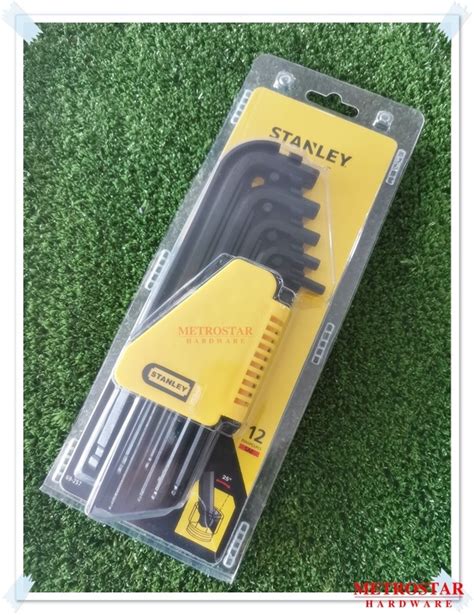 Stanley 12 Pcs Ball Point Hex Key Set