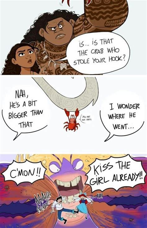 24 Hilarious Disney Character Crossover Comics That Are Extra Sweet