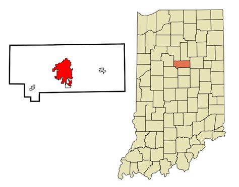 Image Howard County Indiana Incorporated And Unincorporated Areas