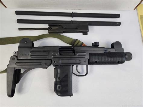 Vector Arms Uzi 9mm Carbine Rifle With 45 Acp Conversion 6 Mags In Box