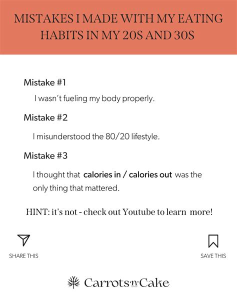 Errors I Made With My Consuming Habits In My 20s And 30s