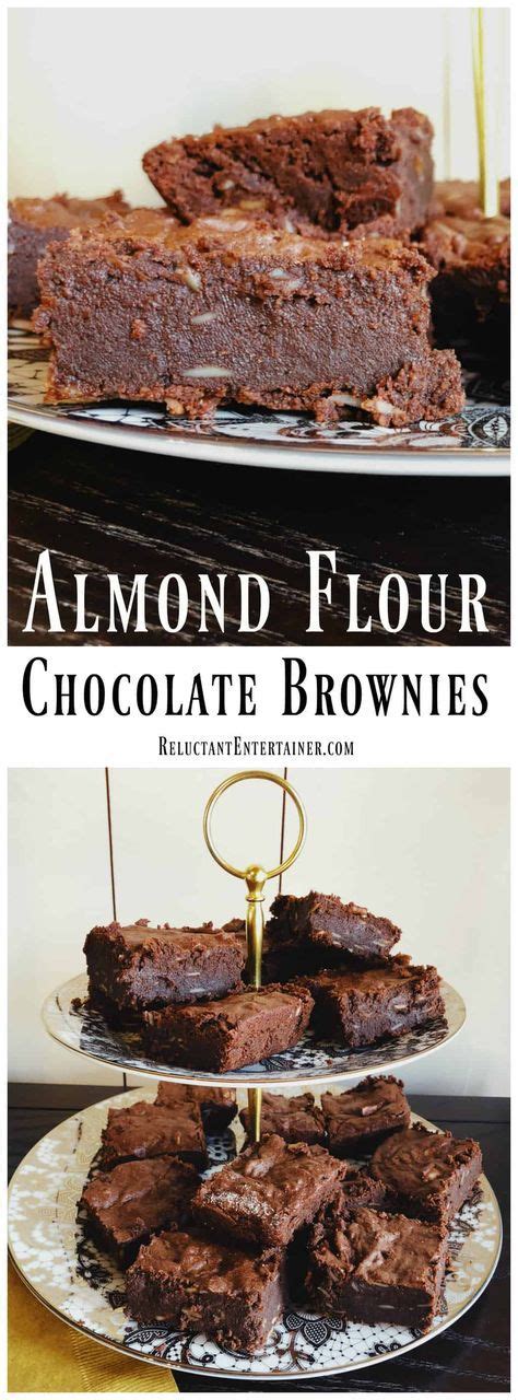 Fine almond flour and coarse almond meal are both great replacements for traditional flour. Gluten-free mouth-watering Almond Flour Chocolate Brownies ...