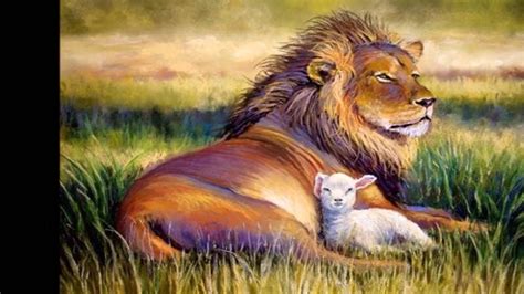 Mundo Maravilhoso Lion And Lamb Heaven Art Kingdom Of Heaven