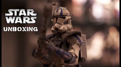 Unboxing Arc Clone Trooper Echo Phase Ii Armor 16 Sideshow Youtube