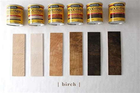 How 6 Different Stains Look On 5 Popular Types Of Wood Wood Floor