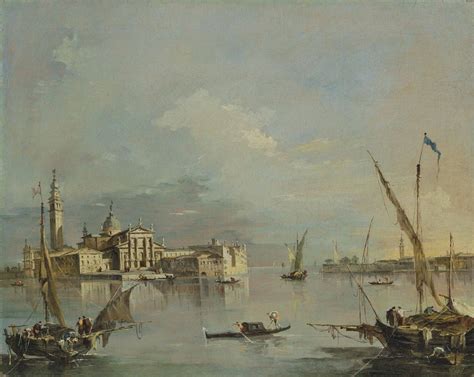 Francesco Guardi Venice 1712 1793 The Island Of San Giorgio