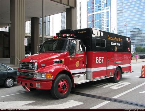 Chicago Fire Dept Unit Scuba Team Chicago Fire Department Chicago Fire Fire Trucks