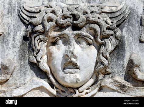 Didyma Turkey Medusa Head Which Was Part Of A Frieze On The