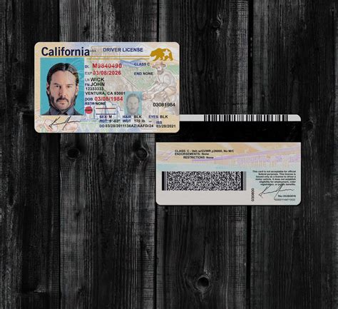 California Driver License New Editable Psd Template Telegraph