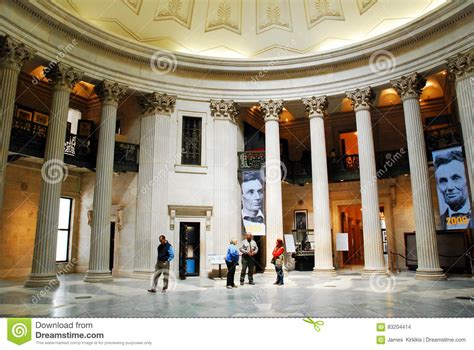 The Interior Of Federal Hall New York City Editorial