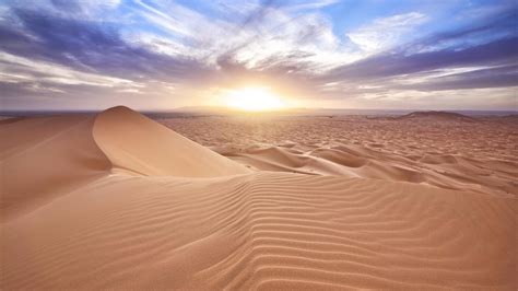 Sahara Desert Sunrise Africa 4k Ultrahd Wallpaper Backiee