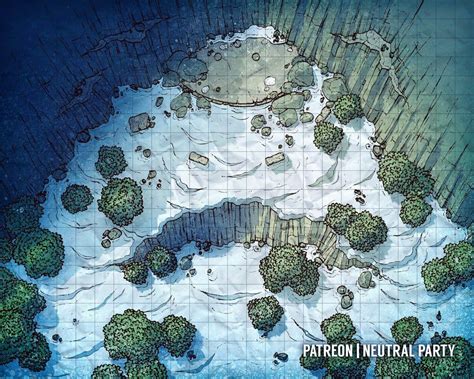 Snowy Mountainside Altar Battlemaps Fantasy Map Dungeon Maps Dnd World Map