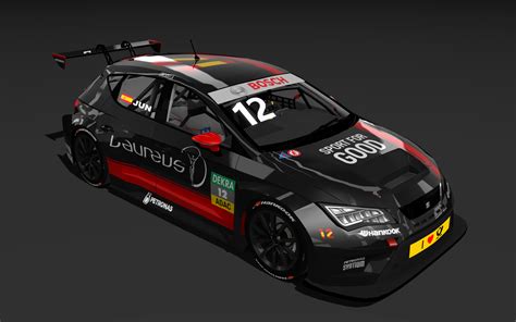 Daniel Juncadella Livery Pack For SEAT Leon TCR OverTake Formerly