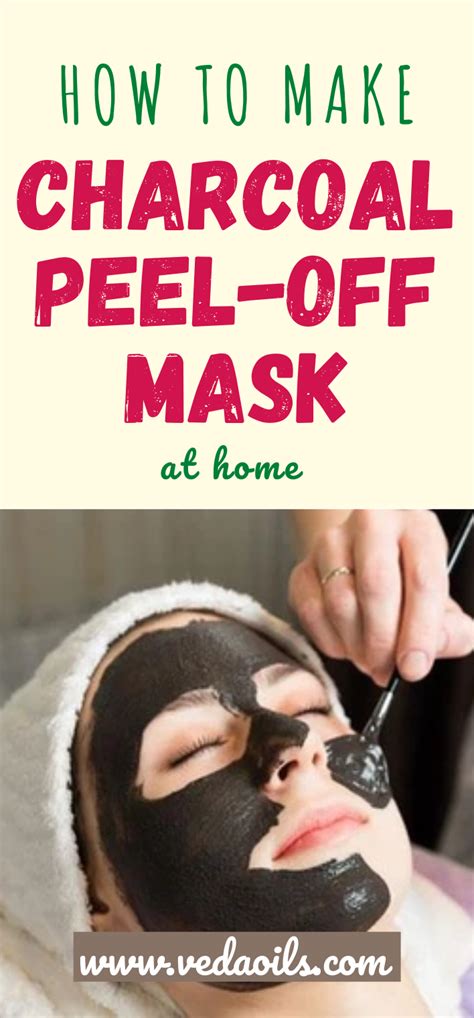 How To Make Diy Charcoal Peel Off Mask At Home Peel Off Mask