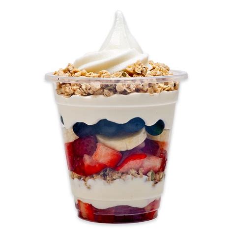 Layer the berry mixture with the frozen yogurt in 6 dessert glasses, finishing with a berry layer. Mixed berry | Food, Parfait, Desserts