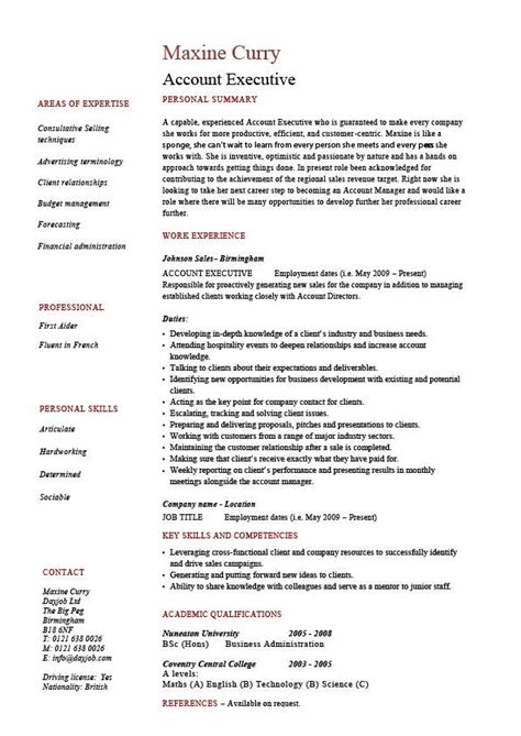 Use our sample and a template. Account executive resume, sales, marketing, cover letter ...