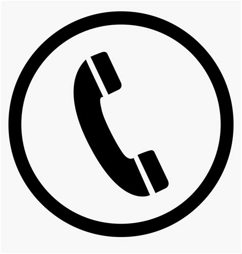Telephone Logo Png Telephone Icon Png Transparent Png Kindpng