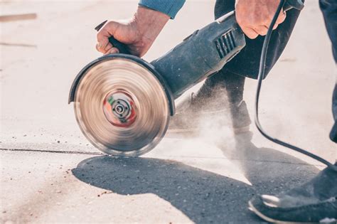 How To Grind Concrete With Angle Grinder Grinder Power Tool
