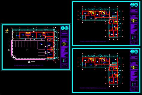 Commercial Building Cad Drawings Are Given In This Cad File Download