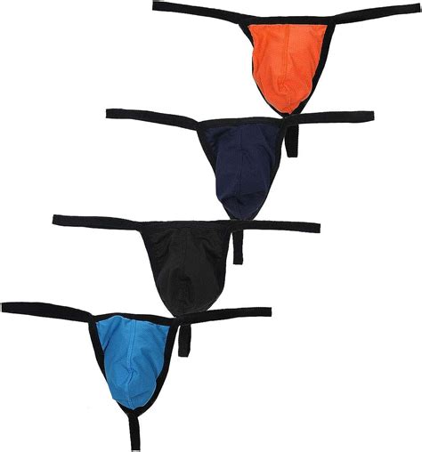 Buy Yufeida Mens Thong Underwear Breathable Mesh G Strings Sexy Briefs