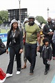 FAMILY MAN: Idris Elba hangs with fiancee, Sabrina Dowhre and daughter