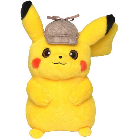 Detective Pikachu 8 Plush Pikachu
