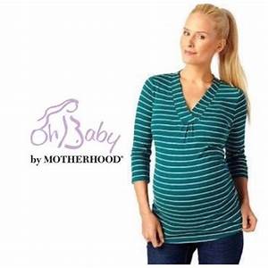 Sale Oh Baby By Motherhood Ruched Maternity Tee Ruched Sides For