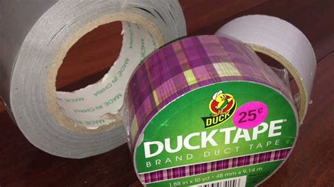 Unusual Uses For Duct Tape For Preppers 21 Potential Uses Youtube