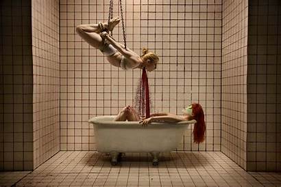 Horror Wallpapers Scary Bathroom Shower Blood Bathtub