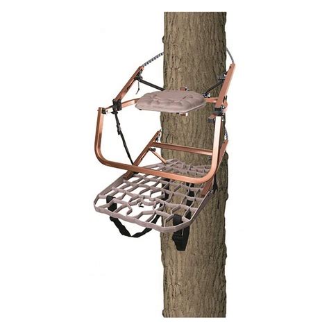 Hunting And Fishing Sports Lone Wolf Wide Sit And Climb Ii Treestand